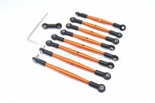 GPM ERV160-O Complete Aluminum Tie Rod Linkages(9pcs)Set For Traxxas Mini E-Revo
