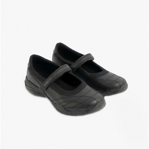 Skechers 81264 VELOCITY POUTY Girls Mary Jane Touch Fastening School Shoes  Black | eBay