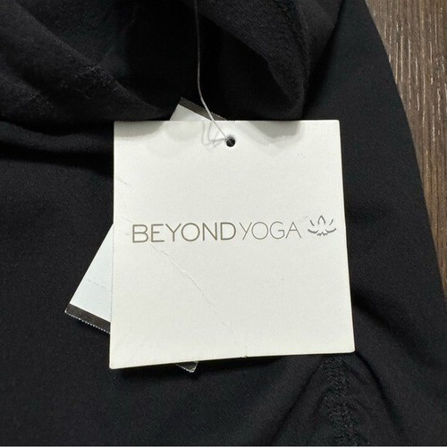 Beyond Yoga Beyond the Bump Side Ruched Racerback Maternity Tank Black Size XS - Picture 9 of 11