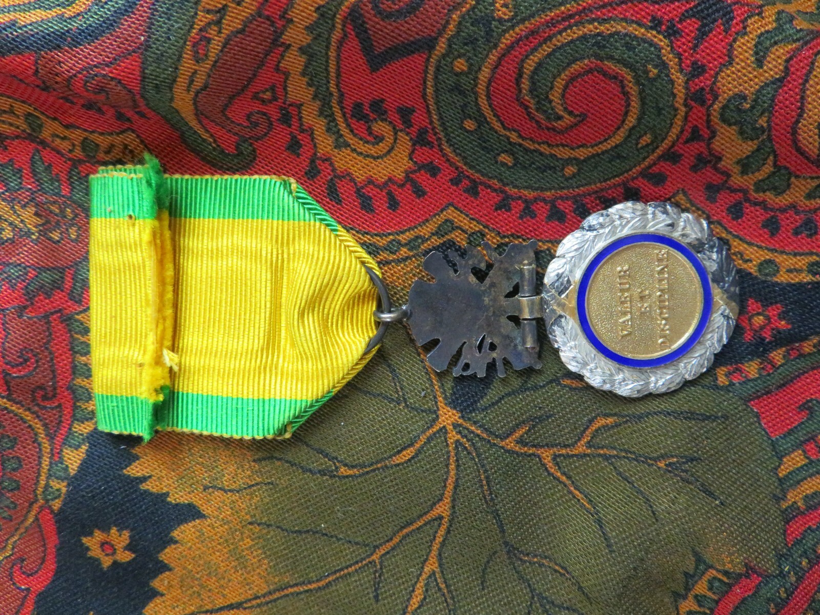 antique military medal order military value war france Stephen Franks