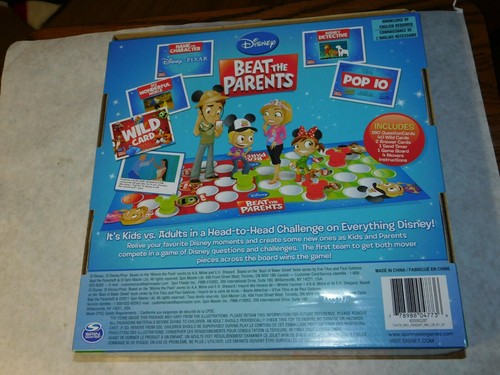 Disney Beat The Parents Board Game - Kids vs. Grown-Ups: Who Knows Disney Best? - Picture 7 of 11