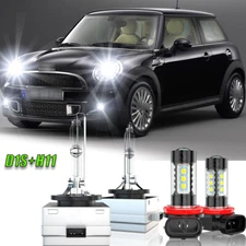 For Mini Cooper 2011-2017 LED Faro HID Luces altas / bajas + luz antiniebla