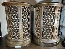 VTG PIONEER CS-06 OMNI DIRECTIONAL END TABLE SPEAKERS JAPAN -READ ABOUT SHIPPING