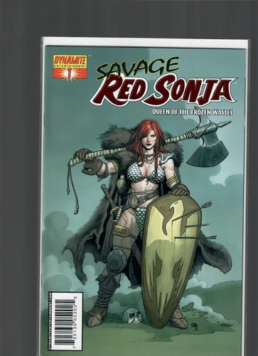 Savage Red Sonja #1 Red Foil Frank Cho variant w/ Certificate - Dynamite Comics