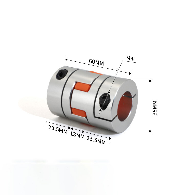 Shaft Coupler Flexible Plum Coupling CNC Stepper Motor Jaw Spider for