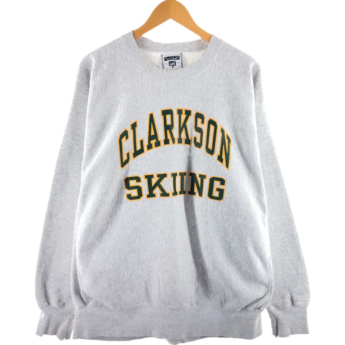 Lee®︎ vintage COLLEGE REVERSE WEAVE XL 90'S Lee Reverse Weave College Sweatshirt, Made in USA
