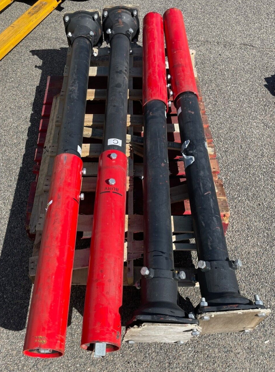 Lot of 4 Lansdale Valve Adjustable Vertical Fire Indicator Post 700-275-00185