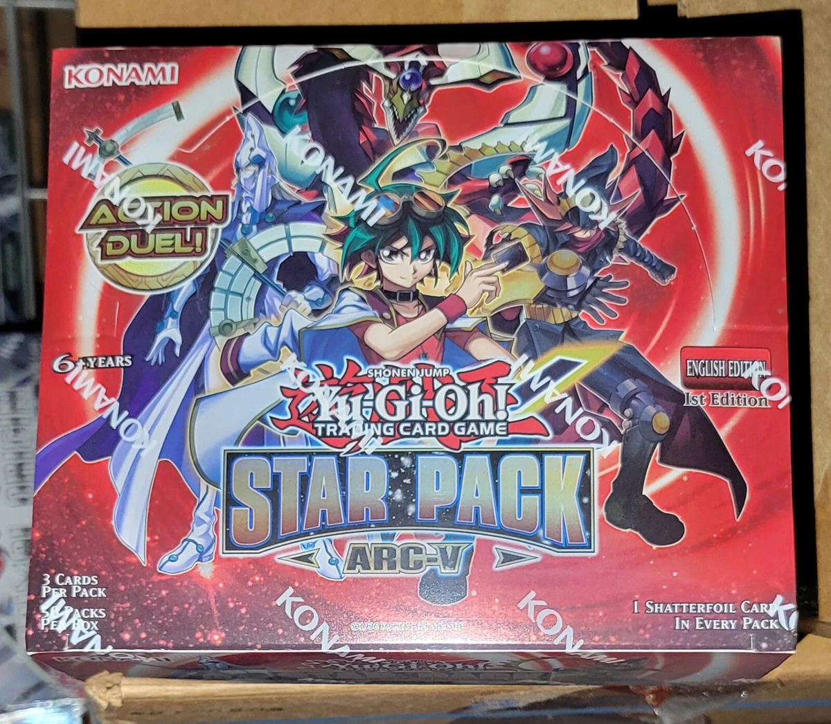 Yu-Gi-Oh! TCG Star Pack Arc-V Sealed Collectible Card Game Packs