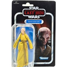 SUPREME LEADER SNOKE FIGURE VC121 STAR WARS LAST JEDI COLLEZIONE VINTAGE HASBRO