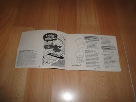 MANUAL DE INSTRUCCIONES THE SIMPSONS BART VS. THE SPACE MUTANTS NINTENDO NES