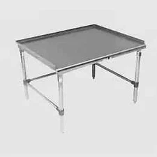 Falcon Food Service 36" x 30" Stainless Steel Equipment Stand - No Undershelf