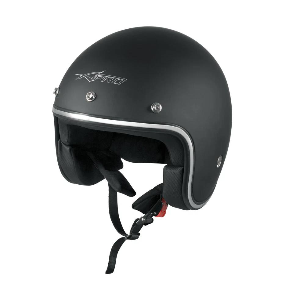 Casque Moto Jet Kustom Demi Scooter ECE 22-06 approbation - Photo 2/4