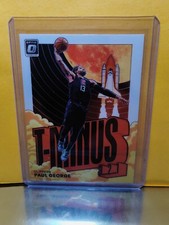 2021-22 DONRUSS OPTIC PAUL GEORGE T MINUS 3 2 1 INSERT BASKETBALL CARD #9 NM