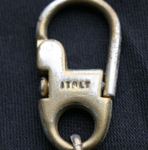 Llavero vintage de metal con eslabones GUCCI años 70 - Imagen 4 de 4