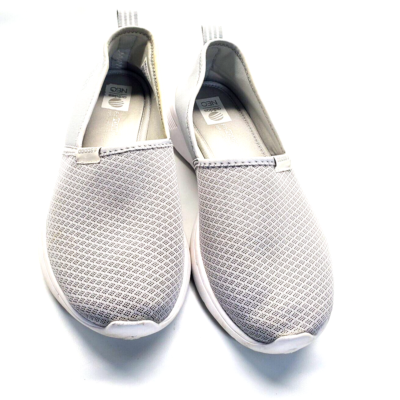 Adidas Neo Lite Racer Cloudfoam Womens Gray Shoes Slip On