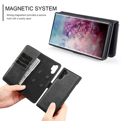 For Samsung Galaxy Note 10/10 Pro Magnet Leather Wallet Case Card Pocket Cover - Picture 12 of 41