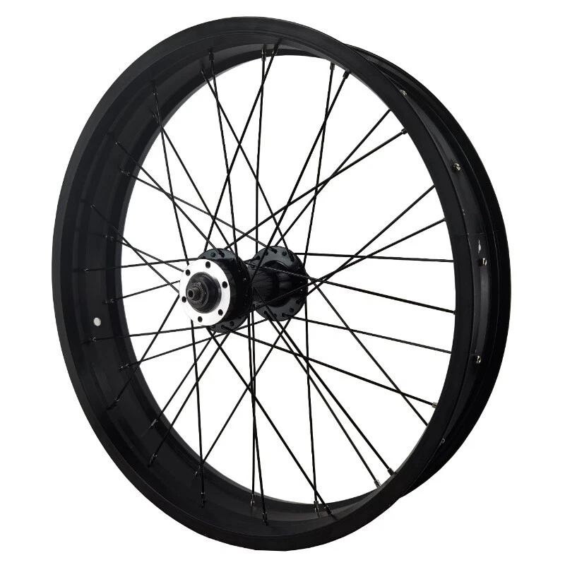 20/26inch 4.0 Fat Reifen Mountain E-Bike Vorderrad Schnee Bike Wheeles Scheibe - Bild 2 von 4