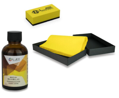 Liquid Elements Eco Shield Keramikbeschichtung Set mit Zubehör Versiegelung
