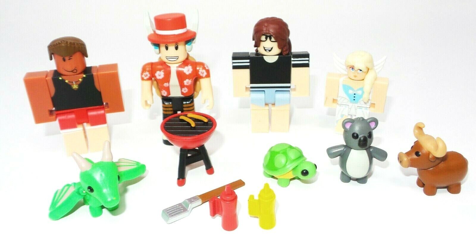 Compre Roblox - Pack Com 4 Figuras - Adopt Me: Backyard Bbq aqui