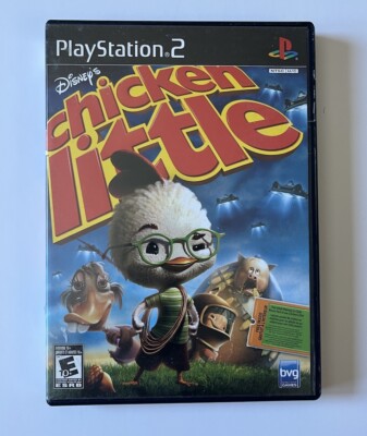 Disney's Chicken Little 2005 Sony PlayStation 2 Complete Bilingual French Works