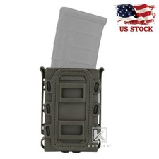 KRYDEX Soft Shell 5.56 / 7.62 Magazine Pouch Mag Pouch w/ Molle Clip Olive Drab