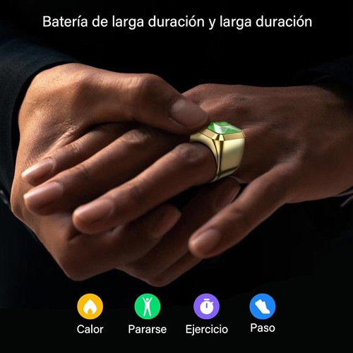 Smart Ring Health Tracker, IP65 Waterproof Monitor for Heart Rate & Fitness - Picture 18 of 21