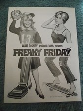FREAKY FRIDAY(1976)JODIE FOSTER DISNEY ORIGINAL PRESSBOOK