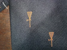 SALE Vintage Princeton University Varsity Lacrosse Team Necktie VGC HTF RARE