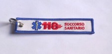 PORTACHIAVI IN STOFFA SOCCORSO SANITARIO 118 - TIPO 1 
