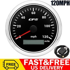 85mm Waterproof Gps Speedometer Gauge 0-120mph For Motorcycles Boat Car Truck Us 85mm Waterproof Gps Speedometer Gauge 0-120mph For Motorcycles Boat Car Truck Us