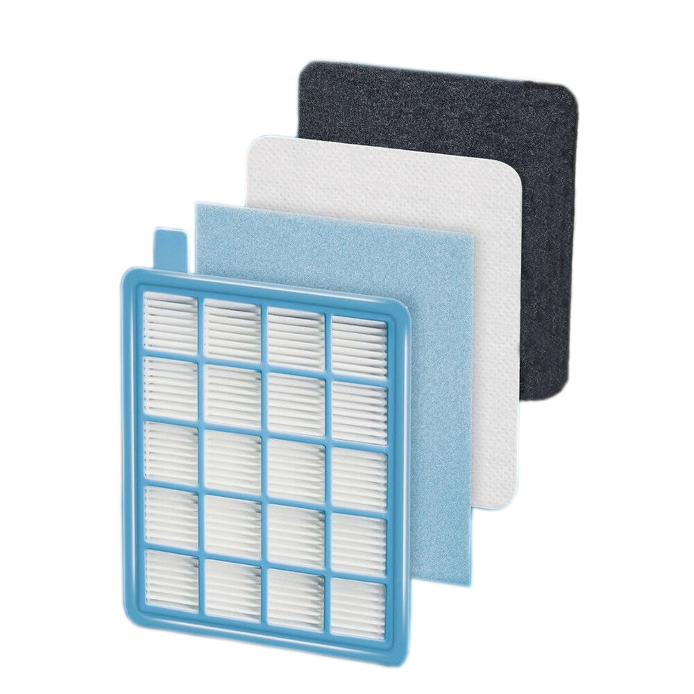 Vhbw Set Di Filtri Compatibile Con Philips PowerPro Compact Fc8470 Fc8471 Aspirapolvere 8x Filtro 88703653