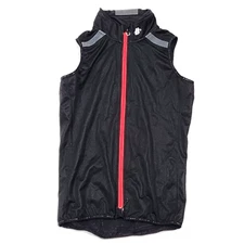 Hincapie Cycling Vest Men S Black Full Zip Arenberg Zero Windbreaker LTX Bike
