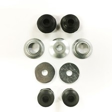 Set Kautschuken Und Unterlegscheiben für Nr 1 Stoßdämpfer Vorne für Fiat 500 126