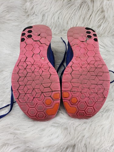 Chaussures de course femme Nike Free 5.0 642199-401 bleu rose pointure US 9,5 EUR 41 - Photo 6/6