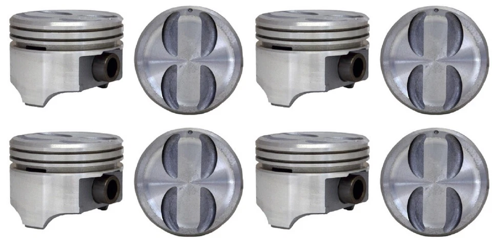 Chevrolet GMC 305 5.0 SBC 1987 - 1995 Enginetech блюдо верхние поршни - молибденовые кольца  - Изображение 3 из 4