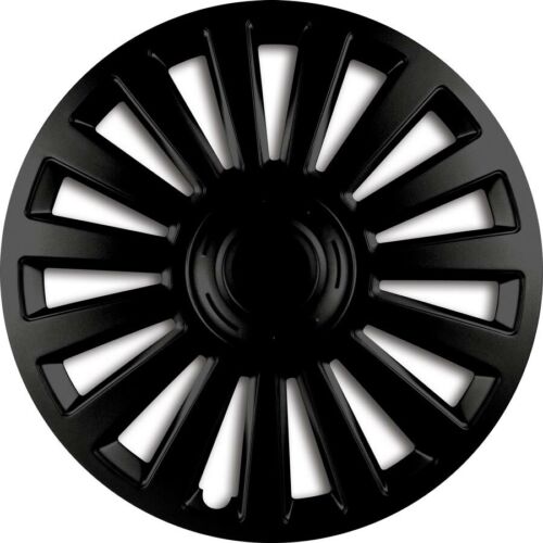 Radkappen Radzierblenden universal 4er PACK 16 Zoll Luxury black - Bild 1 von 1