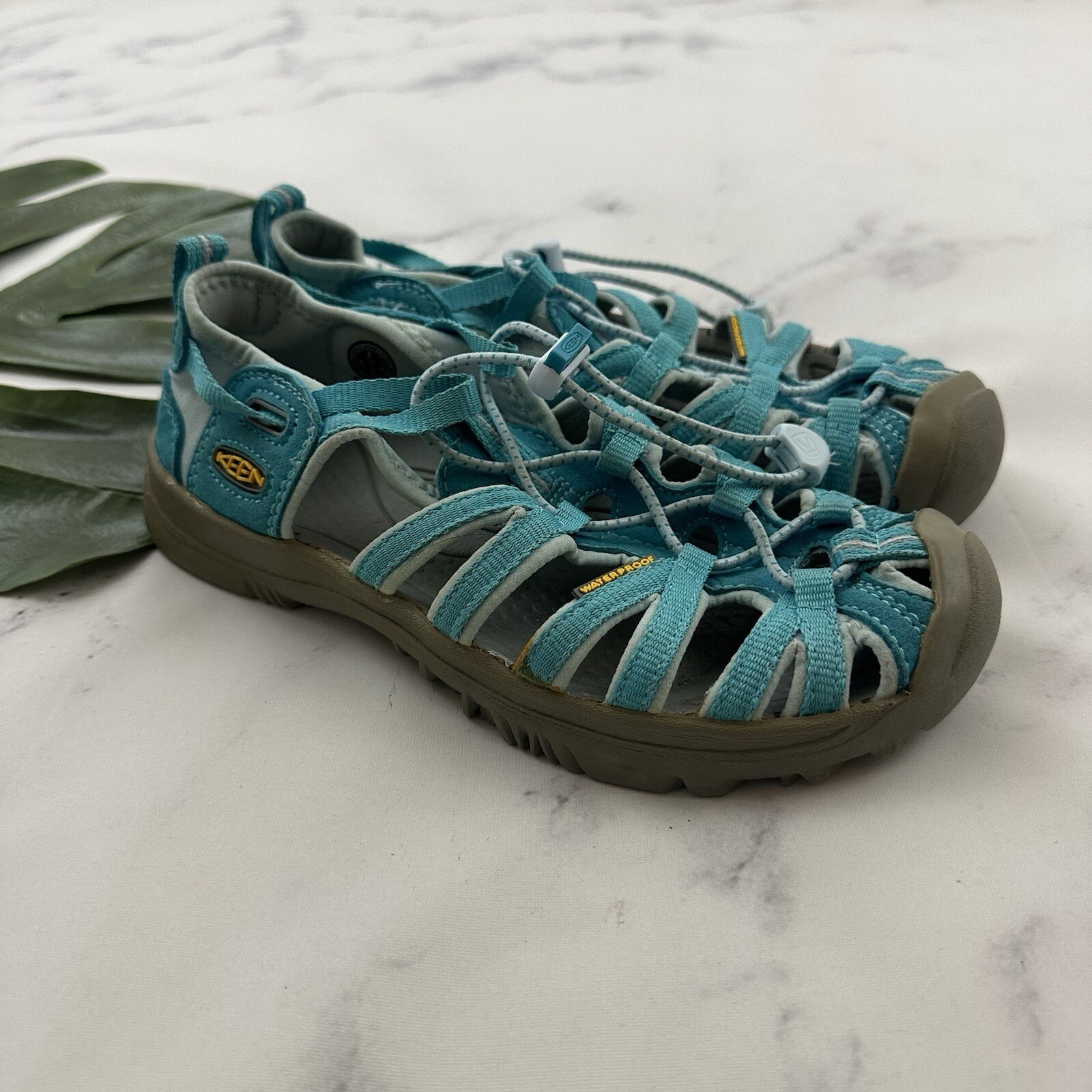 Sandali Keen Newport scarpa acqua giovanile taglia 3 blu chiaro grigio escursionismo