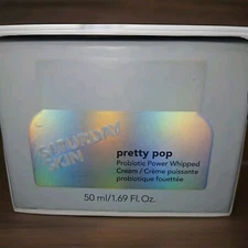 Saturday Skin Pretty Pop Probiotic Power Whipped Cream FULL SZ 1.69oz RP$57