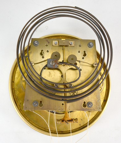 58" Antique 1890 German Gustav Becker Grand Sonnerie Vienna Regulator Wall Clock - Picture 16 of 17