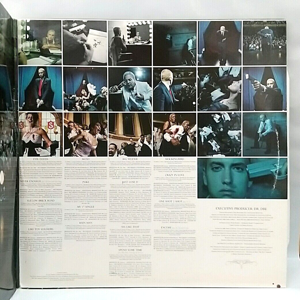 LP) Eminem – Encore, US OG Press, B0003771-01LP, Album, Gatefold