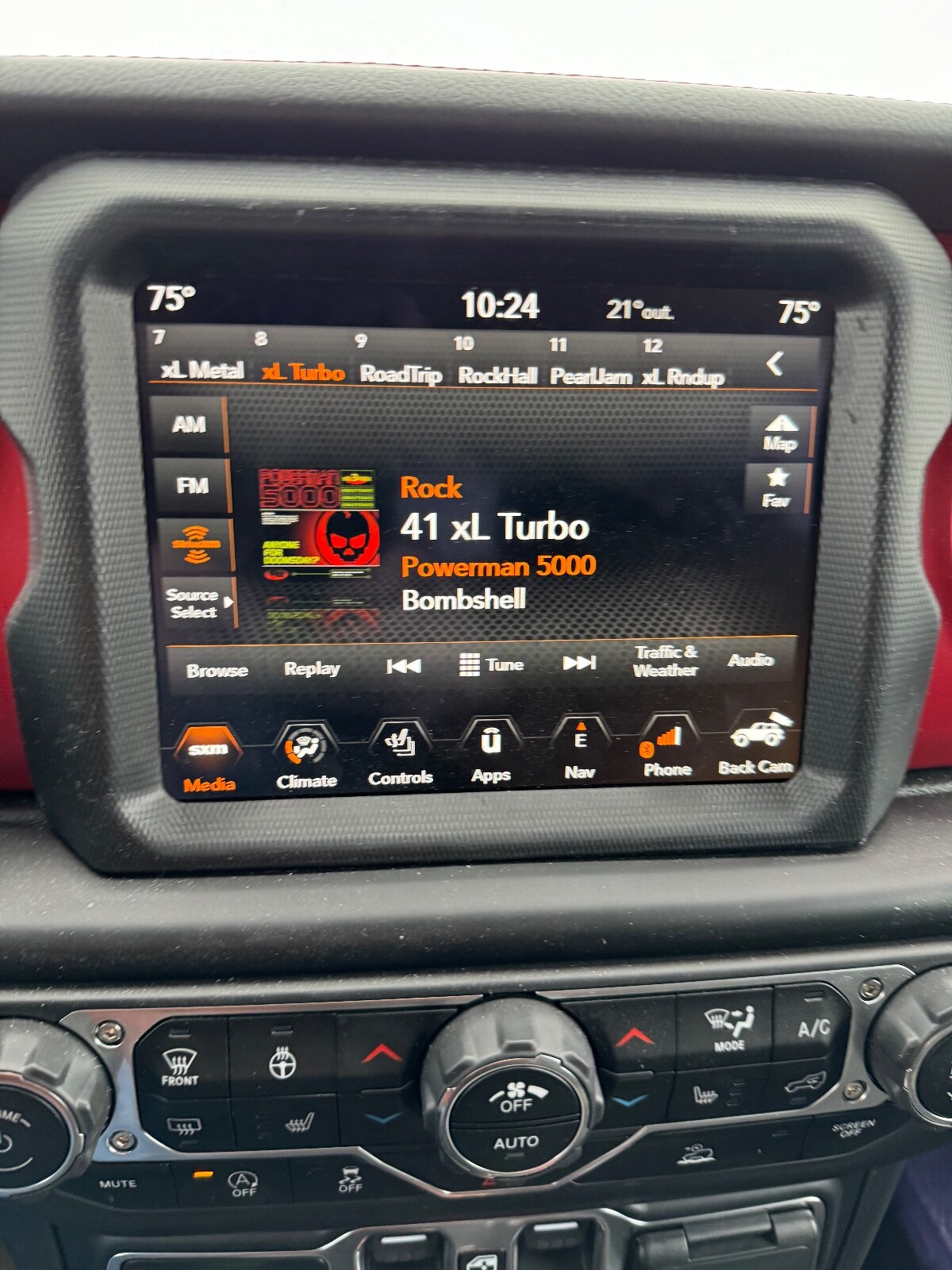 Mopar Uconnect 4C NAV UAQ 8.4inch Touchscreen GPS Navigation Jeep Wrangler JL eBay