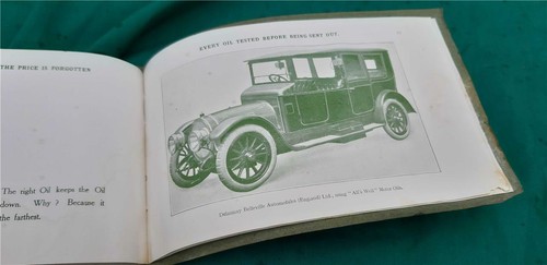 1920's Vintage Bowring Petroleum Co. "Alls Well" Maine Oil Advertising Brochure - Picture 4 of 4
