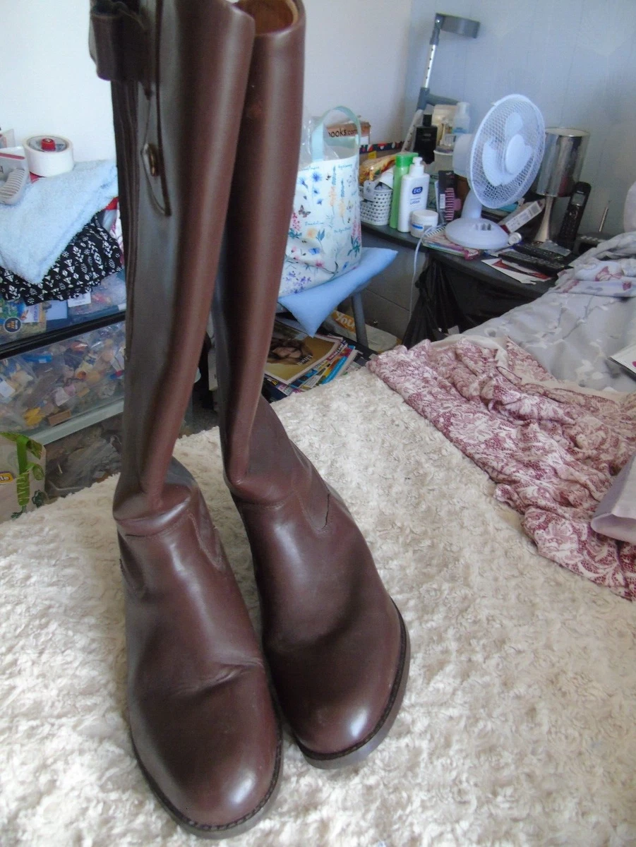 LADIES WOMEN S GALLOP GATELEY WATERPROOF RIDING BOOTS SIZE 6