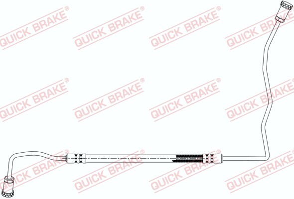 Quick Brake 96.022 Bremsschlauch 700 Mm FüR Renault-image