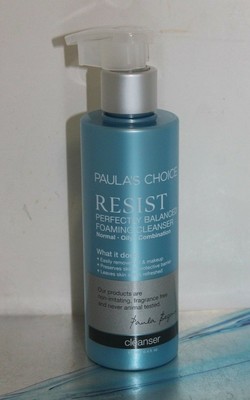 paula's choice resist foaming cleanser