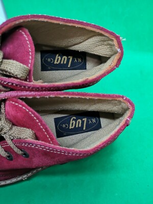 VINTAGE Lugz MCK-89 Men\'s Chukka Red Oxfords Shoes Boots  Size 8.5 N.Y. LUG CO VINTAGE Lugz MCK-89 Men main image 3