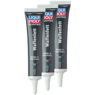 GUNTEC Waffenfett gun fett schmieren Waffenschmieren Liqui Moly 24393 3 X 20 ml