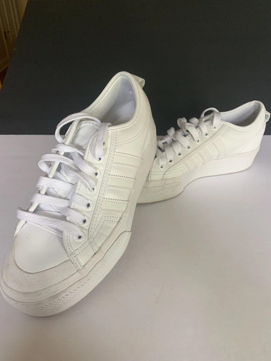 Adidas originals womens white sneakers hotsell
