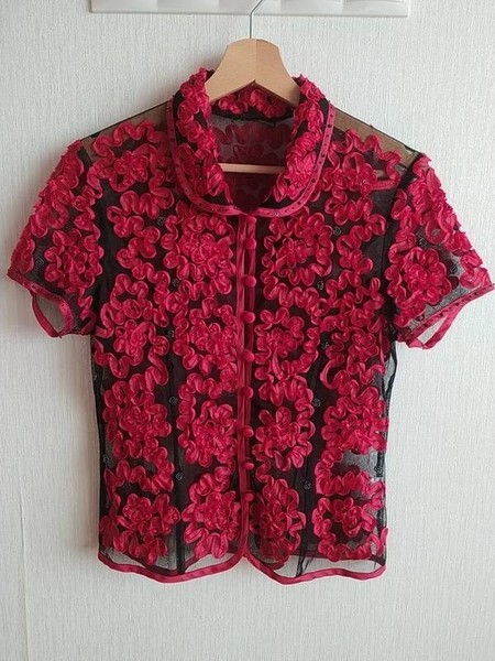 Women Phase Eight Shirt Black Polyester 38 / M / #CD4J