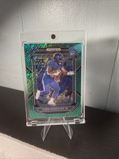 2023 Panini Prizm Draft Picks - Chris Rodriguez Jr. #130 Green Prizm (RC) /8